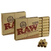 2 Packs Booklets RAW Natural Unrefined Tips