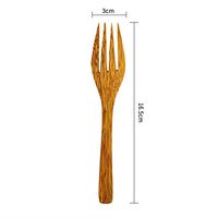 WWSHM Premium Coconut Bowl and Spoon 100% Natural Handmade Vegan Eco Friendly Polished With Coconut Oil Buddha Bowl Biodegradable (Color : Coconut wood fork)