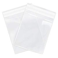 Spartan Industrial || 1000 Count - 3” X 5” Self Seal Clear Cello Cellophane Resealable Poly Bags for Jewelry, Treats, Party Favors (More Sizes Available) - Reinforced