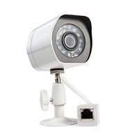 Zmodo 720P HD Outdoor IP sPOE Network Camera - White