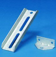 C.E. Smith Bolster Bracket - Double Slot - 8" [10100G]