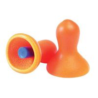 Howard Leight by Honeywell Multiple Use Quiet Bell Shape Molded Foam Uncorded Earplugs (1 Pair Per Flip Top Box, 100 Pair Per Box)