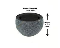 Furniture Footies Tennis Balls for Walkers Pre Cut Golf Ball Size Walker Tennis Ball Glides Walker Accessories for Walkers- One Pair