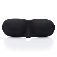 Majoxin 1Pcs Soft Portable Travel Relax 3D Natural Sleeping Eye Mask Sleep Soft Padded Cover Rest Blindfold Eyepatch for Women Men