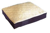 Gel Wheelchair Cushion with Fleece Top