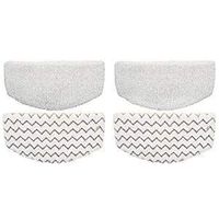 Surrgound Steam Mop Pads (+1pk Brush）Fit for Bissell 1252 1606670 1543 1652 1132M 1530 11326 Vacuum Steam Cleaner, 1 Set