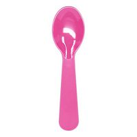Karat U2450 (Pink) 2.9" PS Disposable Tasting Spoon, Pink (Pack of 4000)