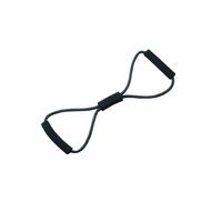 FEI 10-5585 Bowtie Exercise Tubing, Latex, XX-Heavy, 22" Length, Black