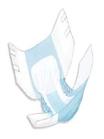 Simplicity Quilted Adult Brief, MEDIUM, 32 to 44 Inch Waist, 55033 - Case of 100