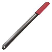 Red Grip Powder Coated Steel Shoehorn