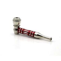 Portable Creative Tool, Zinc Fashion Tool with Lid and Accessories (Red)