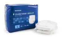 MCK78363100 - Adult Absorbent Underwear McKesson Regular Pull On Large Disposable Moderate Absorbency