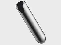 ILLICIT Powerful Handheld Therapeutic 10 Speed Vibration Cordless Waterproof Massager (Silver)