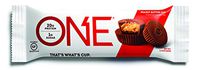 ONE Protein Bars, Peanut Butter Cup, Gluten Free Protein Bars with 20g Protein and only 1g Sugar, Guilt-Free Snacking for High Protein Diets, 2.12 oz (12 Pack)
