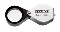 Opticron Folding Metal Loupe Magnifier 6x 23mm (0.9")