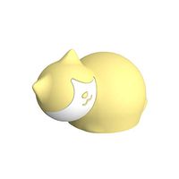 Radorock Mini Cute Cat Portable Hand Warmer Silicone Hot Water Bottle, Convenient Microwave Heating Leakproof for Pain Relief or Heat Therapy