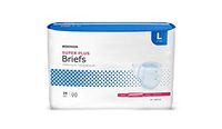 Adult Disposable Brief Diaper, Large, Moderate Absorbency, Tab Closure - McKesson BRCLLG - Case of 72