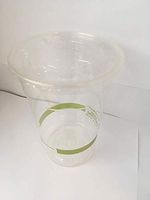 World Centric's Compostable Corn PLA Cold Cup Combo: 20 Ounce PLA Cups, and PLA Lids (100 SETS: 200 UNITS)