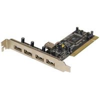 SYBA SD-VIA-5U 5-port (4) USB 2.0 PCI Controller Card VIA Chipset