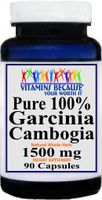 Garcinia Cambogia 100% with 50% HCA 1500mg