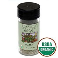Organic Basil Leaf Jar 0.72 Oz - Starwest Botanicals