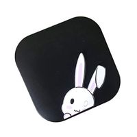 HEALIFTY Contact Lens Container Rabbit Pattern Spectacle Case Lenses Storage Box (Black Taro Rabbit)