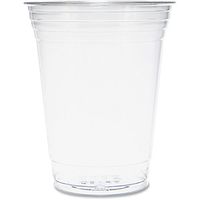 DART TP16DCT Ultra Clear Cups, Squat, 16-18 oz, PET, 50/Bag, 1000/Carton