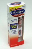 Chloraseptic Pocket Pump Spray, Cherry- 20 Ml (case of 6)