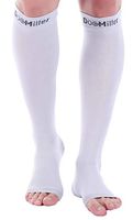 Doc Miller Open Toe Compression Socks - 20-30mmHg Support (2 Pair S)
