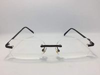 Foster Grant Reader's Choice"Otis BRN" Rimless Reading Glasses +1.50 Strength