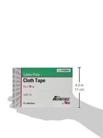 ProAdvantage Cloth "Silk" Surgical Tape, 1" x 10 yards, 12 rolls/box