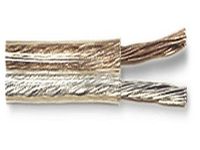 22Ga Speaker Wire Clear Jacket Bare & Tinned Copper-250Feet