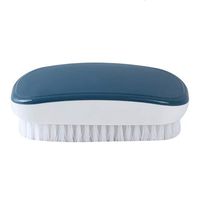 NIKOLay Wash Shoe Brush Household Laundry Scrub Brush Soft Plastic Clothes Sneaker Cleaning Washing Brush,Blue