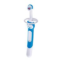 MAM Training Toothbrush for Babies, Training Brush Baby Toothbrush, Boy, 5+ Months, 1-Count