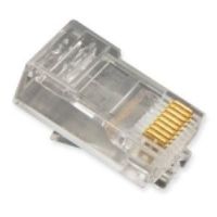 ICC ICMP8P8CFT / MOD PLUG 8-PIN SRNDED FLAT (100PCS)
