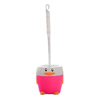 PANDA SUPERSTORE Toilet Cleaning Brush Lovely Toilet Base Toilet Brush Multi Color C
