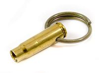 Hollow-Point Gear AK47 Bullet Cigar Punch - Military-Grade Cigar Cutter. Handcrafted with a Real Rifle casing and Real Grenade pin
