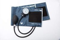 Aneroid Sphygmomanometer, McKesson, Pocket Style Hand Held 2-Tube Adult Size Arm, 01-775-11ANGM - Sold by: Pack of One