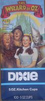 Wizard Of Oz Dixie Bath Room Cups Box Of (100) 5 Oz.
