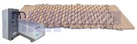 Alternating Variable Pressure Bubble Mattress Pad and Pump (Beige)