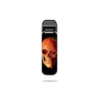 MightySkins Skin Compatible with SMOK Novo - Wax Skull | Protective, Durable, and Unique Vinyl Decal wrap Cover | Easy to Apply, Remove, and Change Styles | Made in The USA