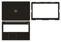 Special Black Brushed Skin stickers Cover guard For Dell G3 15-3579 i3579 15.6"