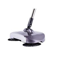 Gaoxingbianlidian Sweeper, A Variety Of Color Options, Rugged Stainless Steel Household Push Sweeper, Closed Sweeping Mopping Machine (gold, Pink, Red, White, Gray) Handheld fully automatic