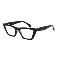 OCCI CHIARI Reading Glasses for Women Cat Eye Fashion Reader 0 1.0 1.25 1.5 1.75 2.0 2.25 2.5 2.75 3.0 3.5 4.0 5.0 6.0 (Black,1.5)