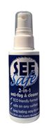 Jaws SEEsafe 2-in-1 Antifog and Cleaner, 2-Ounce