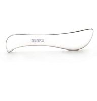Guasha Scraping Massage Tools, Titanium IASTM Tool, Break Up Adhesions and Scar Tissue,Relieve Sore Muscles,Reduce Head,Neck,Back Pain Soft Tissue Mobilization Tool SENRU (S)