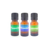 Love Abundance Good Luck Trio: Peppermint, Lemongrass, Rosemary Essential Oils | | Improved Circulation, Reduces Anxiety, Refreshes The Mind, Eases Stress, Mentally Refreshed, Promotes Mental Clarity