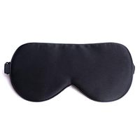 ZanLLW Premium Silk Sleep Mask/ Eye Mask, Soft Washable Mulberry Eye Shade Cover/ Eye Blinder for Side Sleeper, Blackout Sleeping Mask and Blindfold for Men and Women with Adjustable Strap