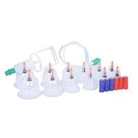 Vacuum Cupping Set, 24Pcs 7 Sizes Of Thickened Aspirating Chinese Massage Tools, Suitable For Use In Massage Halls And Homes