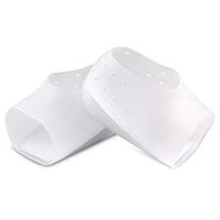 Heel Cushion Pads,Coxeer 1 Pair Reusable Soft Shoe Pads Heel Cup Flexible Plantar Fasciitis Insert Heel Pad Cushion for Men Women